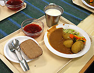 Soldiers meal