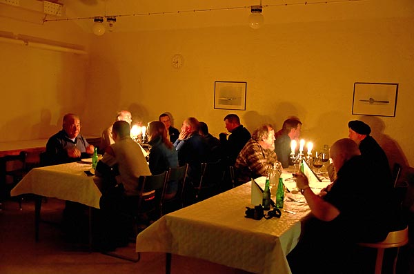 Gala dinner in the vaults of Hemso fortress