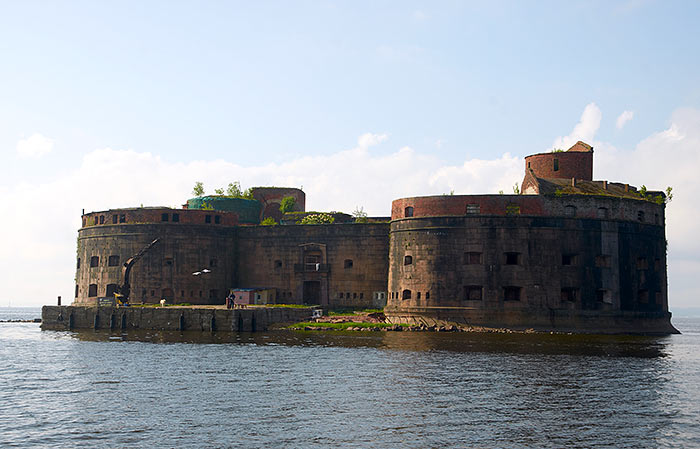 Вид форта с горжевой части - Форт Александр, Фото