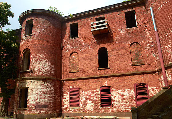 Rear part of fort Alexander - Fort Alexander