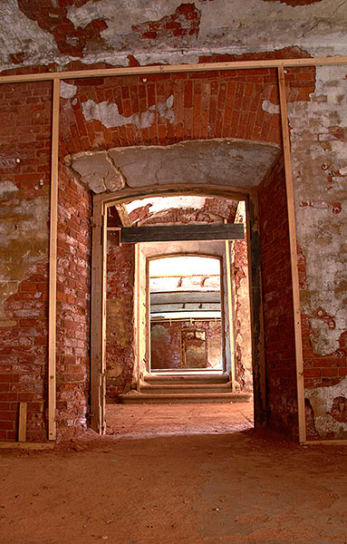 The second floor of the rear part of the fort - Fort Alexander, Photo