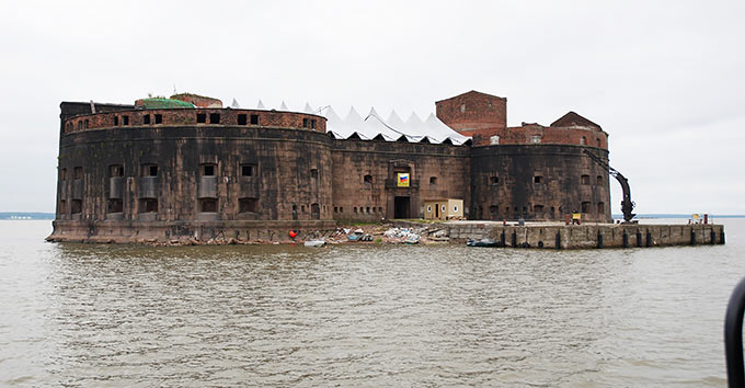 Fort Alexander - rear part