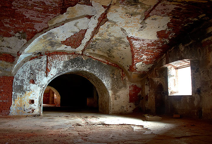 1-st floor of the fort - Fort Alexander