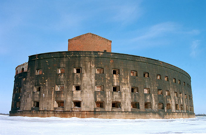 Общий вид форта с юга (с фронта) - Форт Александр, Фото