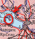 map of S-Petersburg region