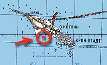map of Kronshtadt