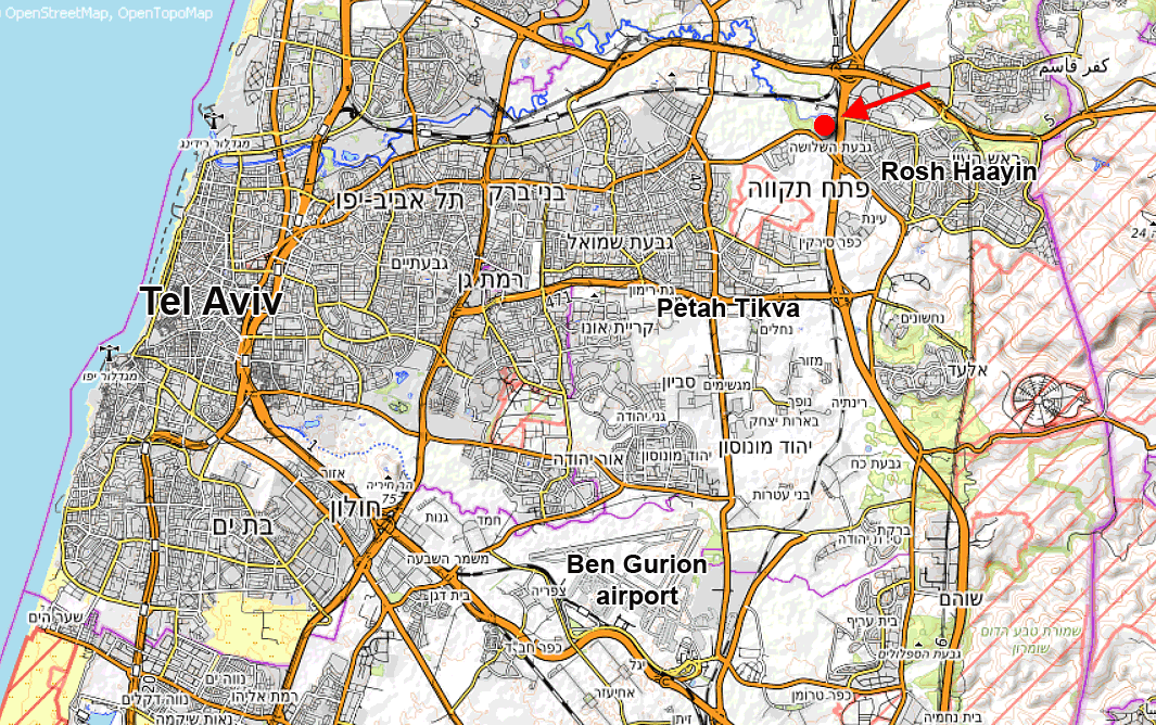 Maps and plans of the Antipatris fortress