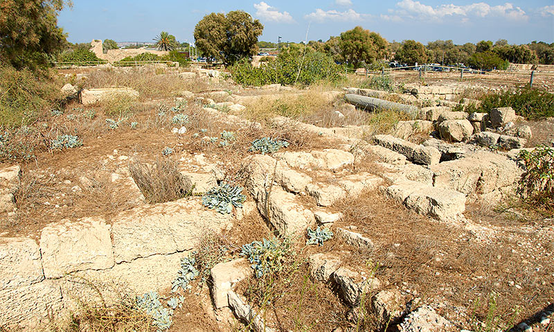 Unexplored part of the city - Caesarea