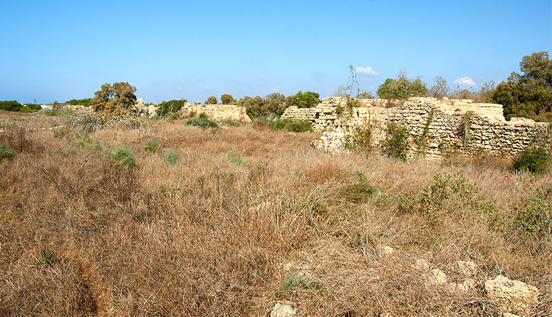 Landscape with ruins - Caesarea