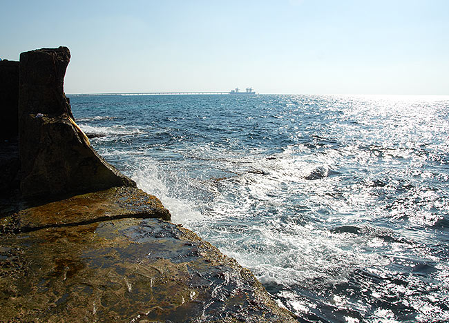 Harsh Mediterranean sea - Caesarea
