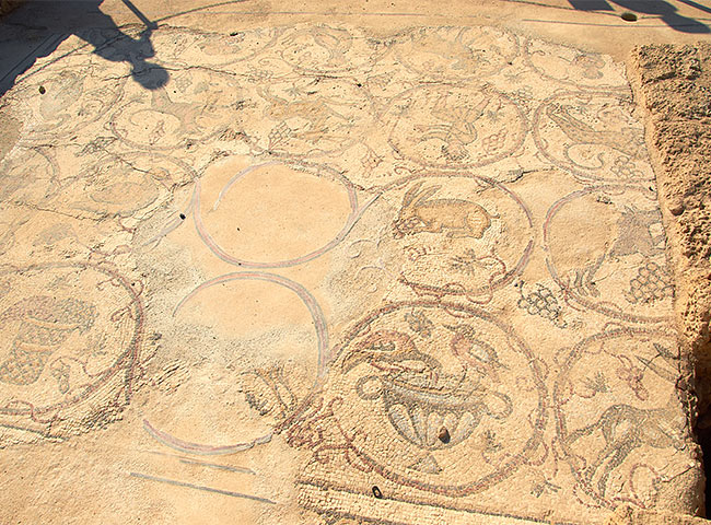 Roman mosaic - Caesarea