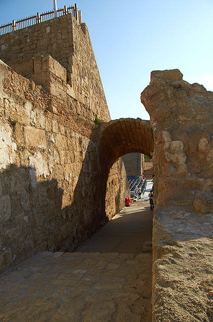 Theater entrance - Caesarea