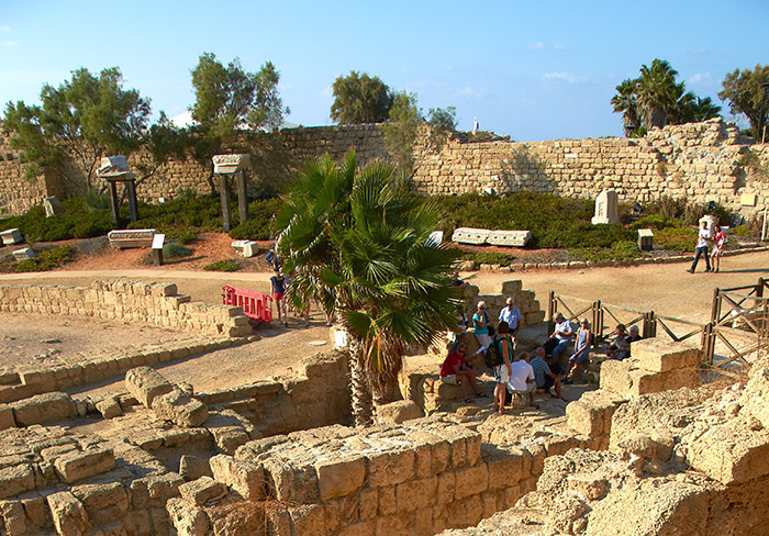 Roman-Byzantine fortress wall - Caesarea