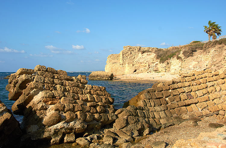 Ancient brickwork - Caesarea