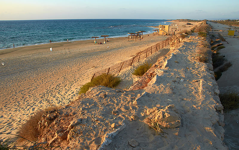 Top view of Aqueduct - Caesarea