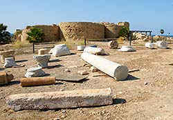 Byzantine church in Caesarea