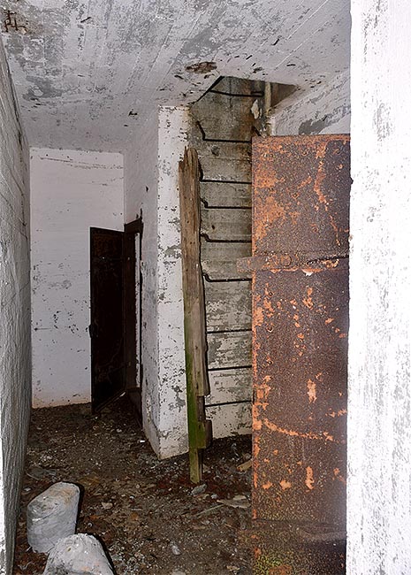 Corridor of the bunker - Coastal Artillery