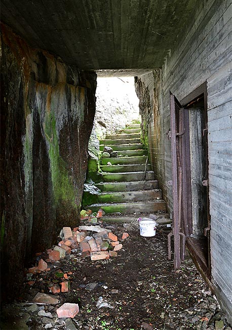 Entrance to headquarters - Coastal Artillery