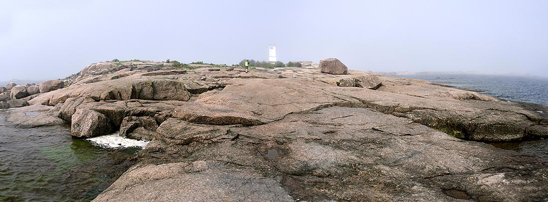 View of Kivema Island from its southern tip - Coastal Artillery