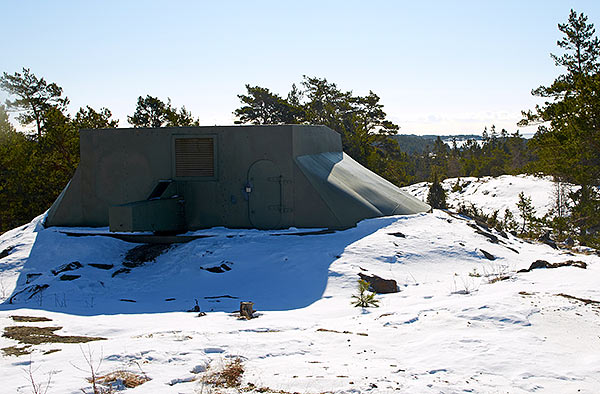 The back of the turret - Coastal Artillery