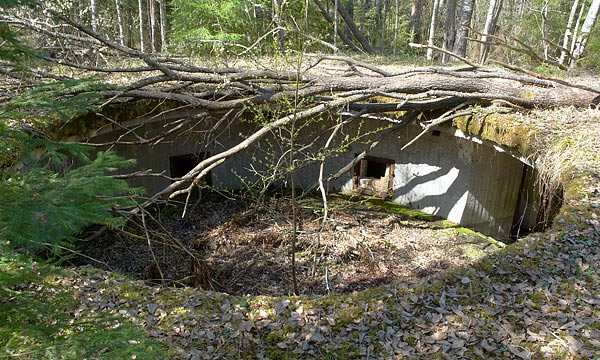 Finnish 6-inch emplacement - Coastal Artillery