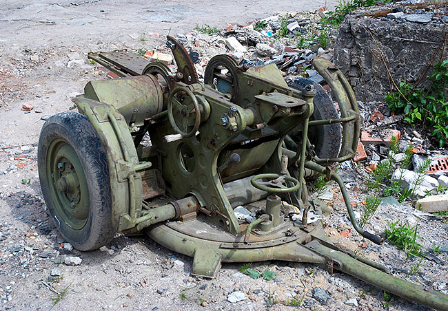 Gun remains - Coastal Artillery