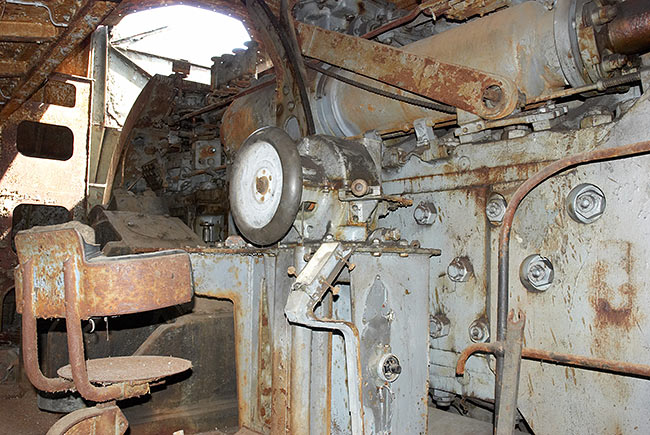 Installation view left - Coastal Artillery