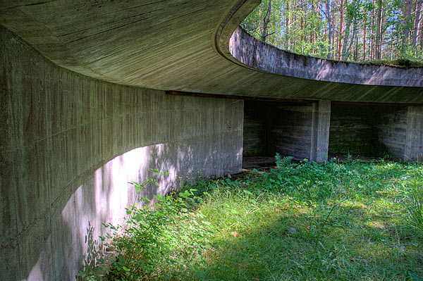 Gun's emplacement - Coastal Artillery