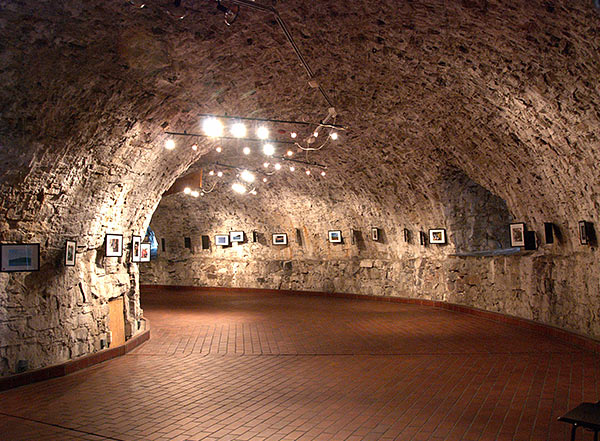 The interiors of the Christiansholm tower - Coastal Artillery