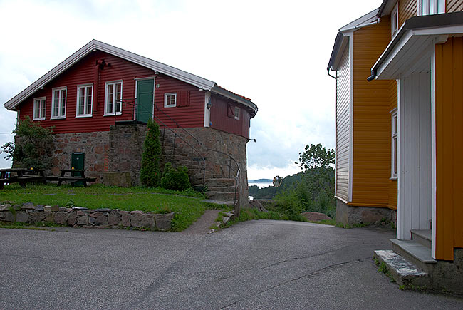 Bastions of Odderoya fortress - Coastal Artillery