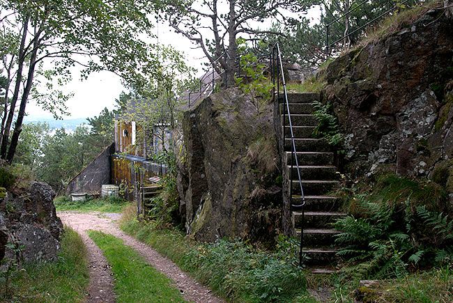 Central battery of Odderoya - Coastal Artillery