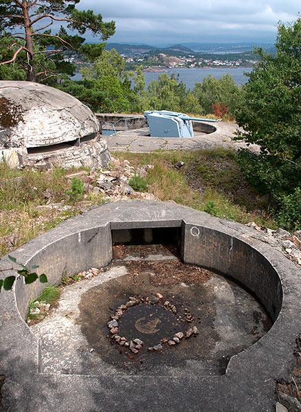 Light anti-aircraft gun position - Coastal Artillery