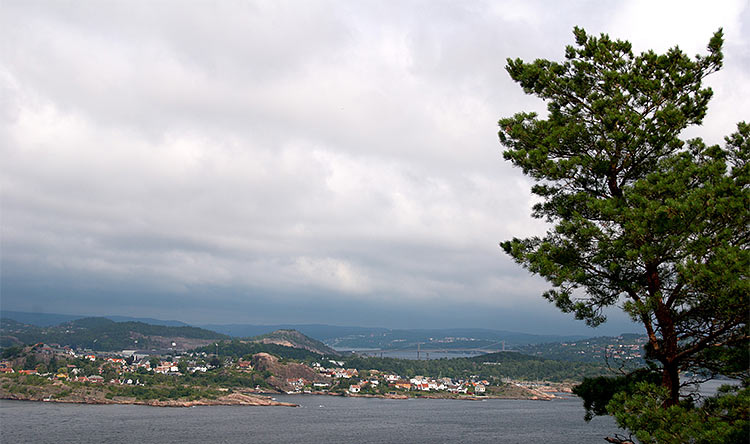 Norwegian landscape - Coastal Artillery