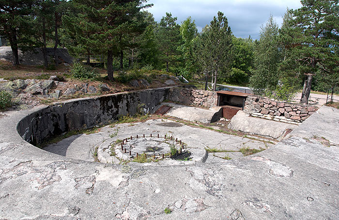 #29 - Position of the 210 mm gun St. Shamond