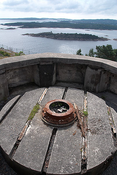 AA emplacement - Coastal Artillery