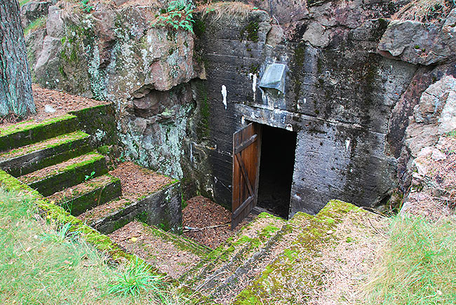 Concrete shelter - Coastal Artillery