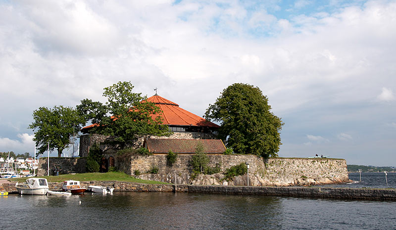 Крепость Christiansholm - Береговая артиллерия