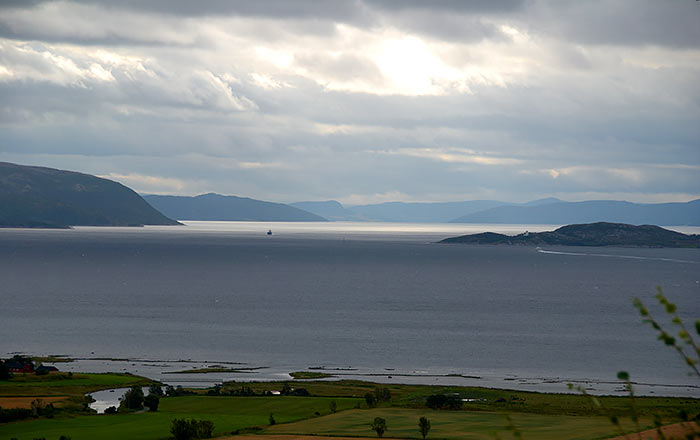 Trondheim fjord - Coastal Artillery