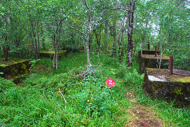 Barracks remain - Coastal Artillery