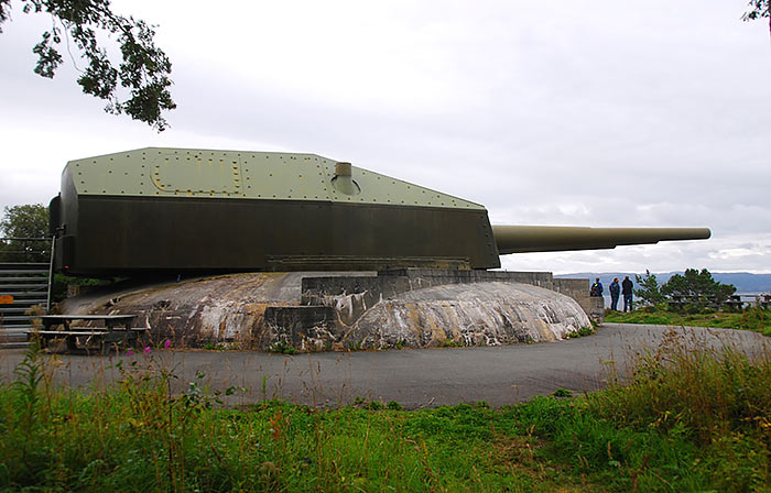 Turret in profile - Coastal Artillery