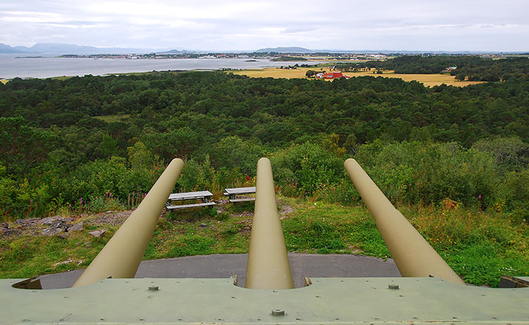 Arc of fire - Coastal Artillery