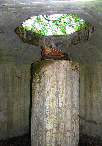 Ringstad - inside view - Coastal Artillery