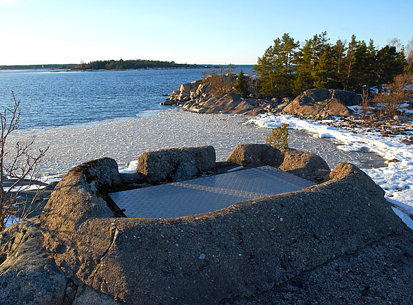 Rifle pit of antiamphibious defense - Coastal Artillery