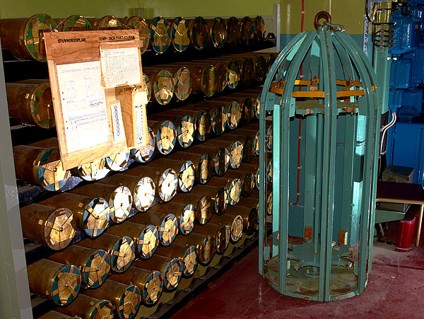 Ammunition shelves - Coastal Artillery