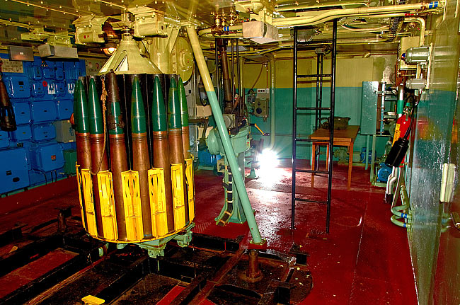 Charger loading room - Coastal Artillery