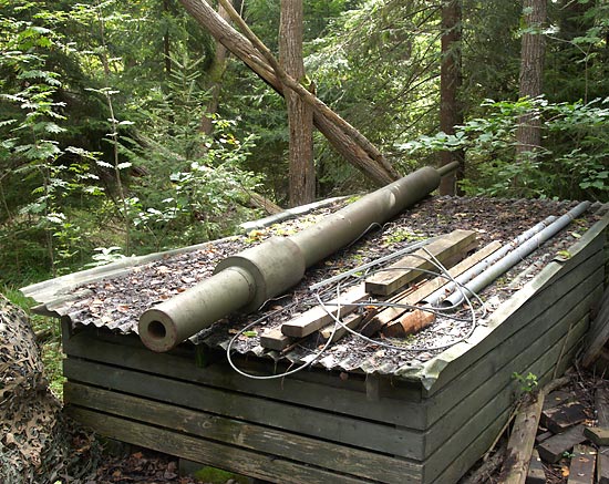Fake barrel - Coastal Artillery