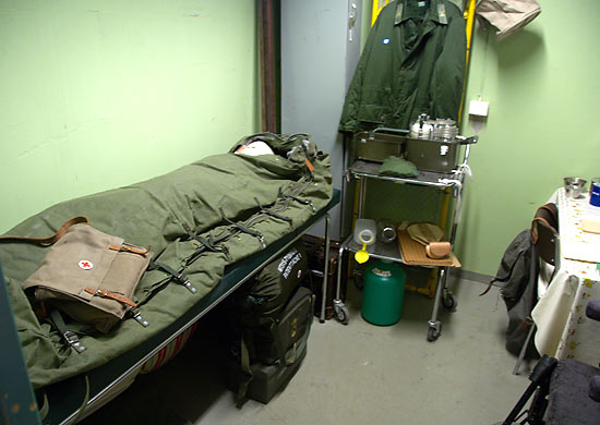 First aid compartment - Coastal Artillery