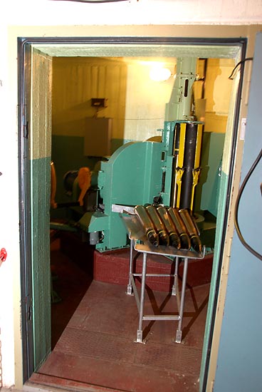 Entrance to the main shaft - Coastal Artillery