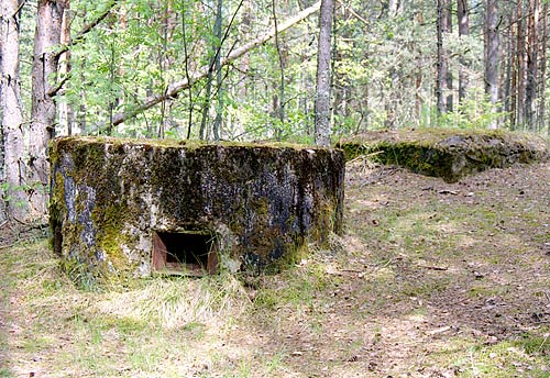 Concrete fire post - Coastal Artillery