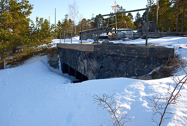 Gun casemate - Coastal Artillery